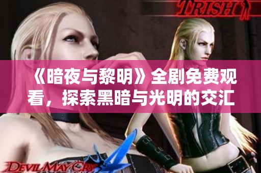 《暗夜与黎明》全剧免费观看，探索黑暗与光明的交汇之路