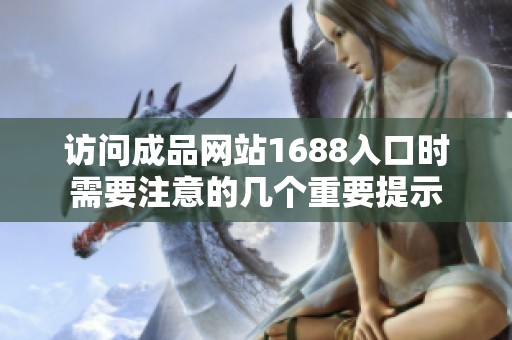访问成品网站1688入口时需要注意的几个重要提示