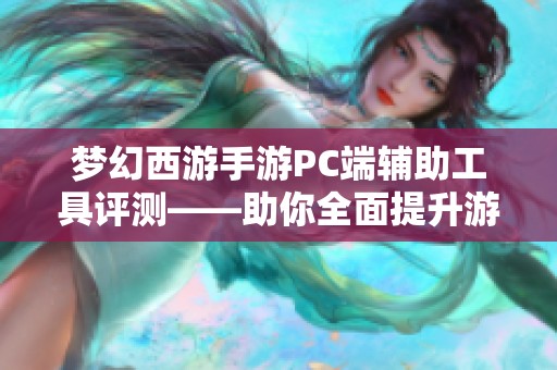 梦幻西游手游PC端辅助工具评测——助你全面提升游戏体验的绝佳伴侣