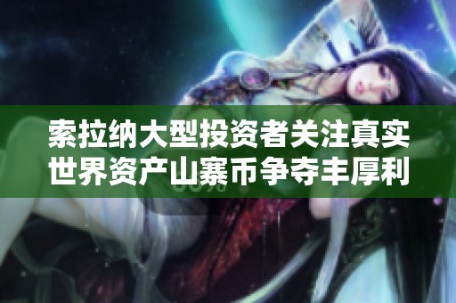 索拉纳大型投资者关注真实世界资产山寨币争夺丰厚利润的机会