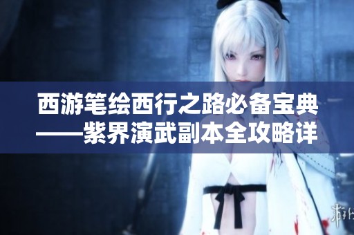西游笔绘西行之路必备宝典——紫界演武副本全攻略详解与必存秘籍分享