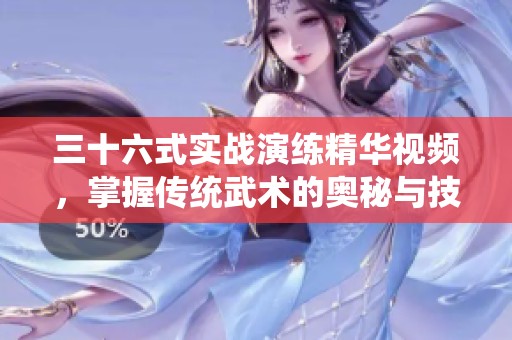 三十六式实战演练精华视频，掌握传统武术的奥秘与技巧