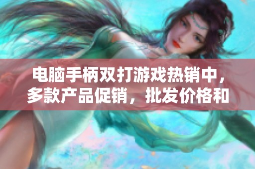 电脑手柄双打游戏热销中，多款产品促销，批发价格和产地供您选择！