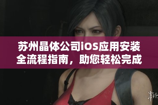 苏州晶体公司iOS应用安装全流程指南，助您轻松完成安装步骤
