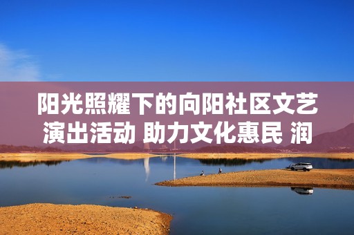 阳光照耀下的向阳社区文艺演出活动 助力文化惠民 润泽居民心灵生活