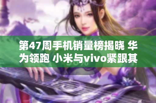 第47周手机销量榜揭晓 华为领跑 小米与vivo紧跟其后名列前茅