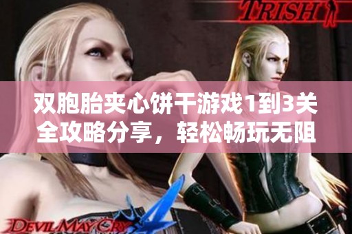 双胞胎夹心饼干游戏1到3关全攻略分享，轻松畅玩无阻碍
