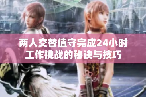两人交替值守完成24小时工作挑战的秘诀与技巧