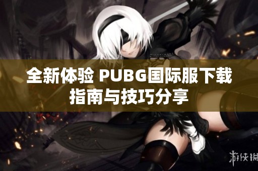 全新体验 PUBG国际服下载指南与技巧分享