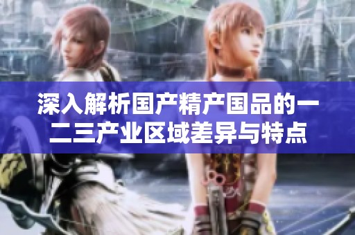 深入解析国产精产国品的一二三产业区域差异与特点