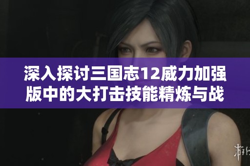 深入探讨三国志12威力加强版中的大打击技能精炼与战斗应用技巧