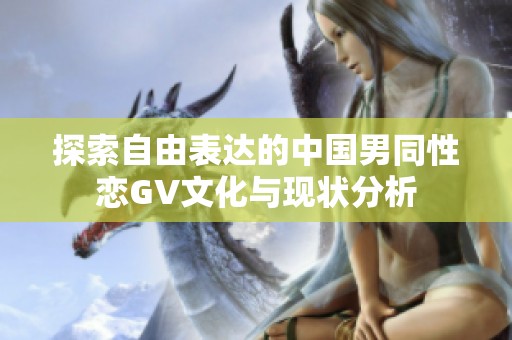 探索自由表达的中国男同性恋GV文化与现状分析