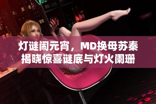 灯谜闹元宵，MD换母苏秦揭晓惊喜谜底与灯火阑珊