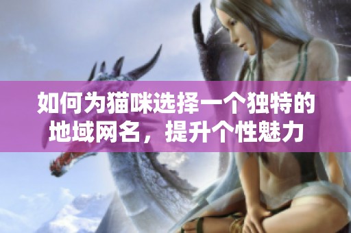 如何为猫咪选择一个独特的地域网名，提升个性魅力