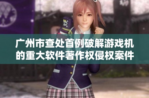 广州市查处首例破解游戏机的重大软件著作权侵权案件