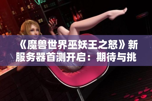 《魔兽世界巫妖王之怒》新服务器首测开启：期待与挑战同行的冒险旅程