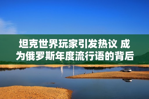 坦克世界玩家引发热议 成为俄罗斯年度流行语的背后揭秘