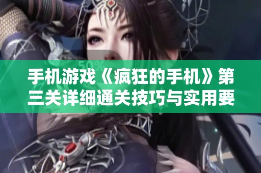 手机游戏《疯狂的手机》第三关详细通关技巧与实用要点解析指南