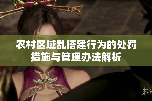 农村区域乱搭建行为的处罚措施与管理办法解析