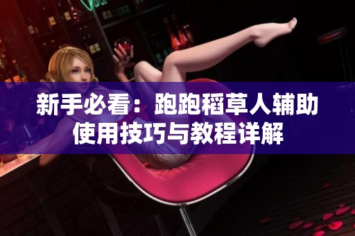 新手必看：跑跑稻草人辅助使用技巧与教程详解