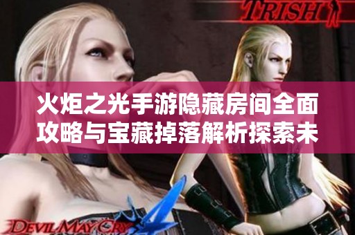 火炬之光手游隐藏房间全面攻略与宝藏掉落解析探索未知的精彩乐趣